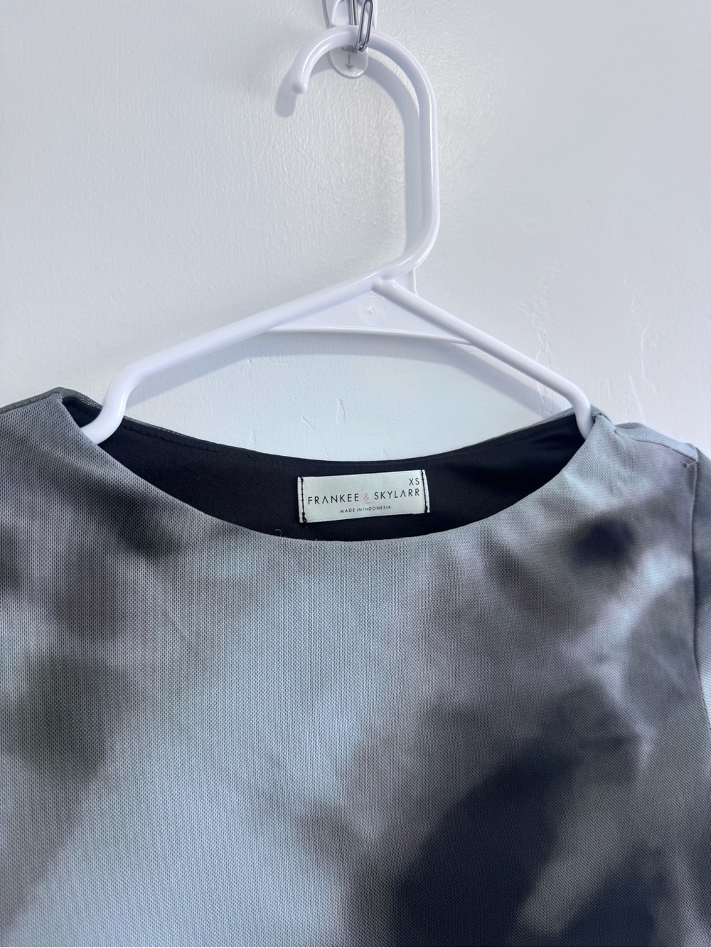 Aura Mesh Short Sleeve Top XS - Picture 3 of 4